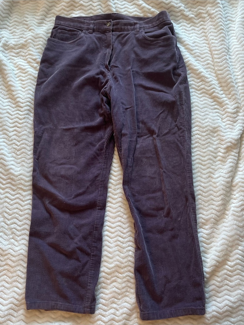 vintage 90s Ralph Lauren Lavender Corduroy Pants